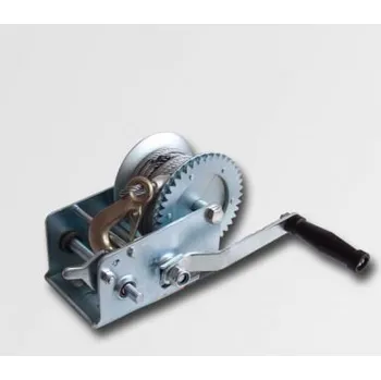 Stavební technika Wildgame ruční naviják 450kg, lano 10m