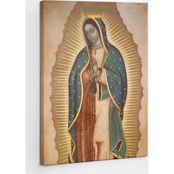 Obraz Obraz Canvas na plátně s rámem Vertikální Matka Boží Guadalupská 70x100 cm