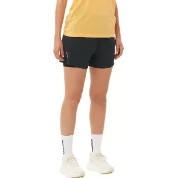 Dámské kraťasy Salomon SHKout Core 2In1 Shorts 4'' W LC2452300 - deep black S