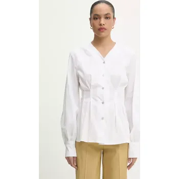 Dámská košile Košile Answear.LAB dámská, bílá barva, slim 93027.ios 00X, vel. M/L