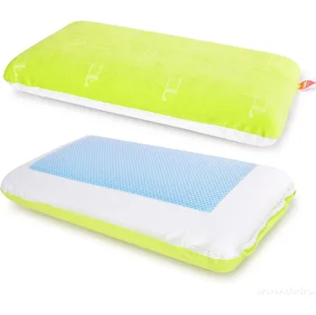Polštář ANATOMIXX® GEL | oboustranný polštář s chladivou gelovou vrstvou | pro komfortní spánek 70 x 36 cm