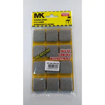 Prostěradlo PRÉMIOVÉ FILCOVÉ PODLOŽKY 28X28 HNĚDÉ