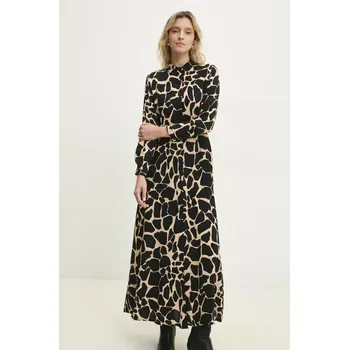 Dámské šaty Šaty Answear.LAB černá barva, maxi B72029.hms 99X, vel. S