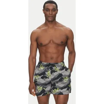 Pánské plavky Emporio Armani Underwear Plavecké šortky EM000688 AF12340 FC118 Černá Regular Fit M