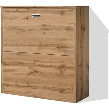 Šatní skříň Nabytekmorava Peřináč Alfa 69 barva lamina: Dub Wotan