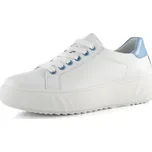 Ara širší polobotky na platformě Monaco Weiss/Azzuro 12-46523-95 - 43 | P692621