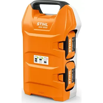 Adaptér pro dva akumulátory ADA 1000 STIHL (69094004300) (Adaptér STIHL ADA 1000 s dvojitým slotem pro akumulátor umožňuje při profesionální údržbě zahrady a krajiny používat 2 akumulátory ze STIHL AP-Systému rovnou po sobě)