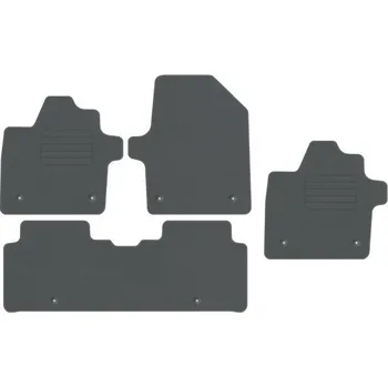 autokoberec Kobercové rohože Edecor velurové 4 ks