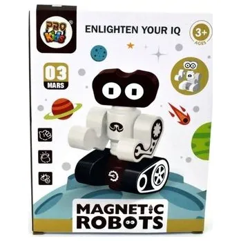 auto na autodráhu Robot magnetyczny