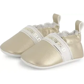 Chlapecké tenisky Dětské boty Karl Lagerfeld zlatá barva, Z30579 10Y, EUR 21