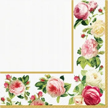 Papírový ubrousek Papírový ubrousek čtvercový 33 cm x 33 cm