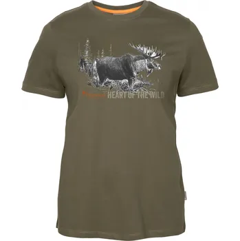 Pinewood Dámské lovecké tričko Moose - 25 Velikost: S Hunting Brown