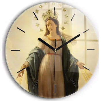 Hodiny Nástěnné hodiny SacroArte béžové 60 cm