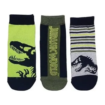 SADA 3 KS PONOŽKY JURSKÝ PARK - velikost 23-26 (cs, Forkids)