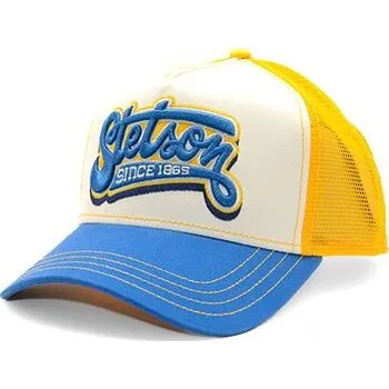 Kšiltovka Kšiltovka Stetson - Trucker Cap Lettering - Blue/White