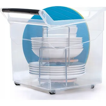 Úložný box Plastový box Magubo 44 l průhledný