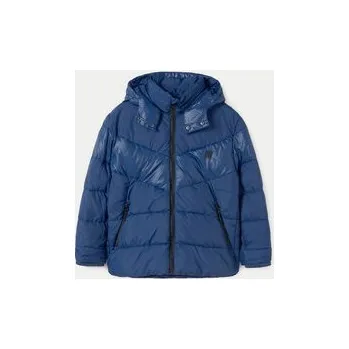 Mayoral Zimní bunda 7457 Tmavomodrá Regular Fit 8Y
