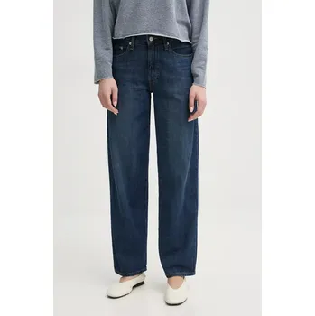Dámské džíny Džíny Levi's BAGGY DAD dámské, medium waist, A3494 námořnická modř 59C, vel. 30/34