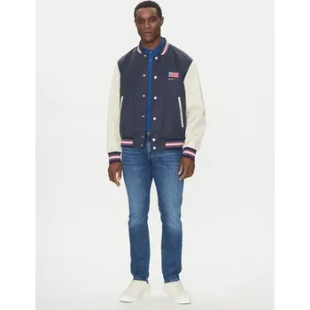 Pánská bunda Gant Bunda bomber Varsity 7006519 Tmavomodrá Regular Fit M