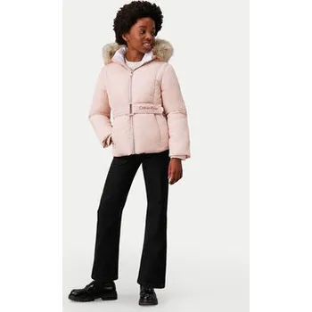 Calvin Klein Jeans Zimní bunda Classic IG0IG02685 Růžová Regular Fit 14Y