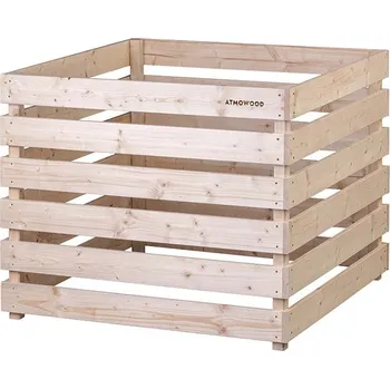 Kompostér Dřevěný kompostér 100 x 100 x 80 cm