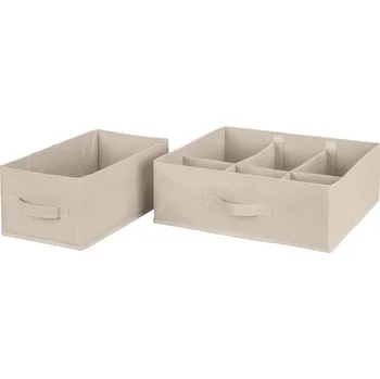 Úložný box LIVARNO home Úložný box / Organizér do zásuvky (úložný box do zásuvky / béžová)