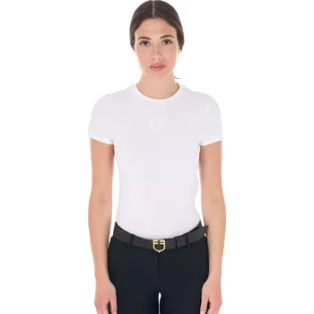 Dámské tričko EQUESTRO Triko Institutional Equestro, dámské, bílé XS