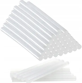 Příslušenství k lepící pistoli Lepidlo do tavné pistole, tavné tyčinky bezbarvé 2 kg, 11 mm - 12 mm, 100 ks