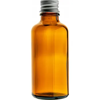 Láhev Hnědá skleněná lahvička 20 ml s hliníkovým uzávěrem 18 mm