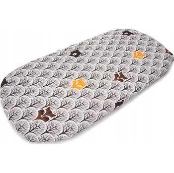 Prostěradlo PROSTĚRADLO DO KOČÁRKU KORBIČKY KOLÉBKY BAVLNĚNÉ Kerstin