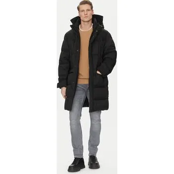 Pánská bunda BOSS Zimní bunda Olomis1 50523035 Černá Relaxed Fit 58