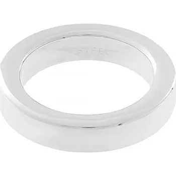 Souprava šperků Nerezový prsten 6545 (velikost 65) - stříbrné barvy