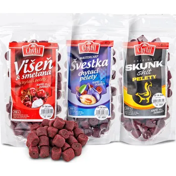 Nástraha CHYTIL Chytací pelety s dírou 250 g průměr: 14 mm, PŘÍCHUŤ: Indian Spice