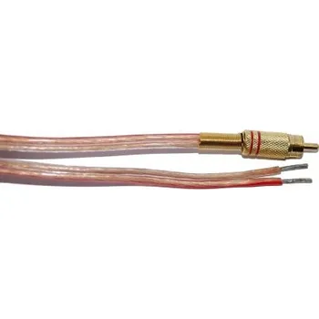 Audio kabel Reproduktorový kabel 2x1,5mm s RCA konektorem, 8m