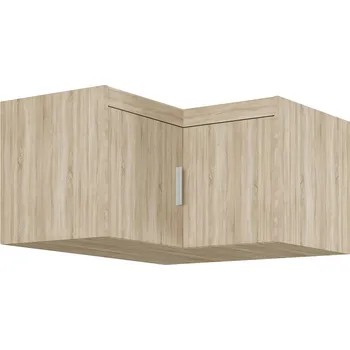 Šatní skříň ArtLemp Rohový nástavec k šatní skříni ELLEN 2D | dub sonoma