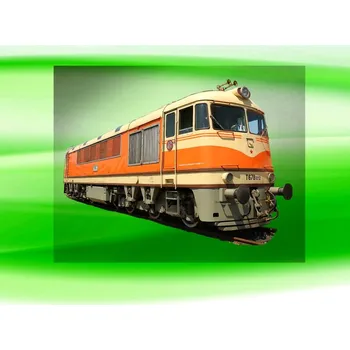 Nášivka Lokomotiva T678 nažehlovačka 8x5 cm (DTF nažehlovačka vlaky)