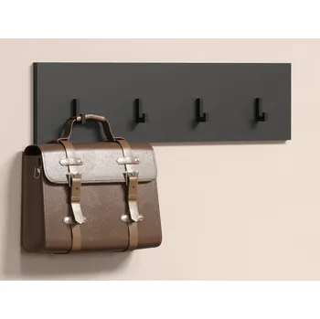 Věšák Nástěnný věšák na šaty Esteban, antracit