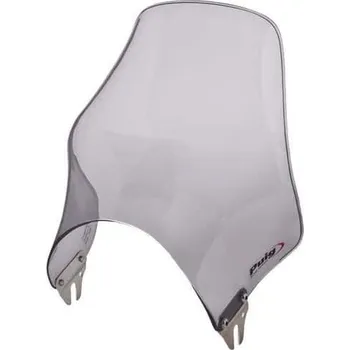 Plexi štít PUIG NAKED 0869H kouřová univerzální TRIUMPH Thruxton 1200 2016-2018