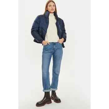 Pánská casual bunda Wrangler Zimní bunda 112356503 Tmavomodrá Regular Fit XS