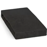 Froté prostěradlo 180x220cm, antracitové