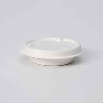 Jednorázové nádobí Sada omáčníků s víčkem z cukrové třtiny 15 ml, 100 ks ECOPICNIC