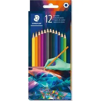 Pastelka Pastelky "175 C", 12 barev, sada Multivesmír 1, šestihranné, STAEDTLER 175C12E2-1
