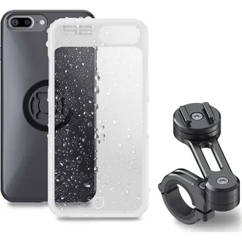 SADA SP CONNECT MOTO BUNDLE NA ŘÍDÍTKA PRO TELEFON IPHONE 8+/7+/6S+/6+ ČERNÁ