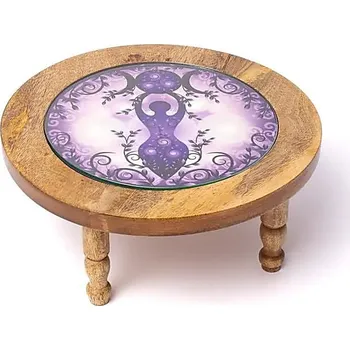 Konferenční stolek Konferenční stolek Phoenix kulatý 30 x 30 x 15 cm, vícebarevný