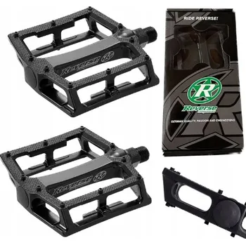 Pedál na kolo Platformové pedály Reverse Super Shape černé