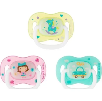 dudlíky Canpol babies Dudlík silikonový symetrický 0-6m TOYS