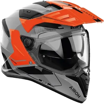 Motodoplněk Enduro helma na motorku Airoh Bandit Tune oranžová