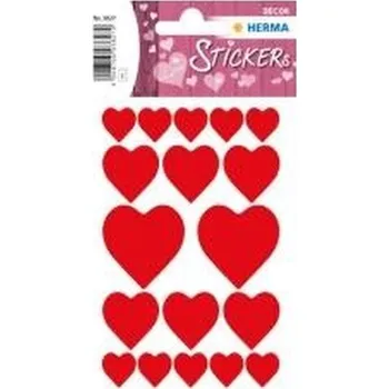 Set školních potřeb Naklejka Decor serca