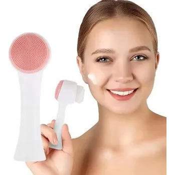 Koupelový kartáč Kartáč na obličej - Oboustranný Kartáček na mytí a čištění obličeje
