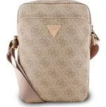 Guess PU 4G Triangle Logo Taška 8" Pink